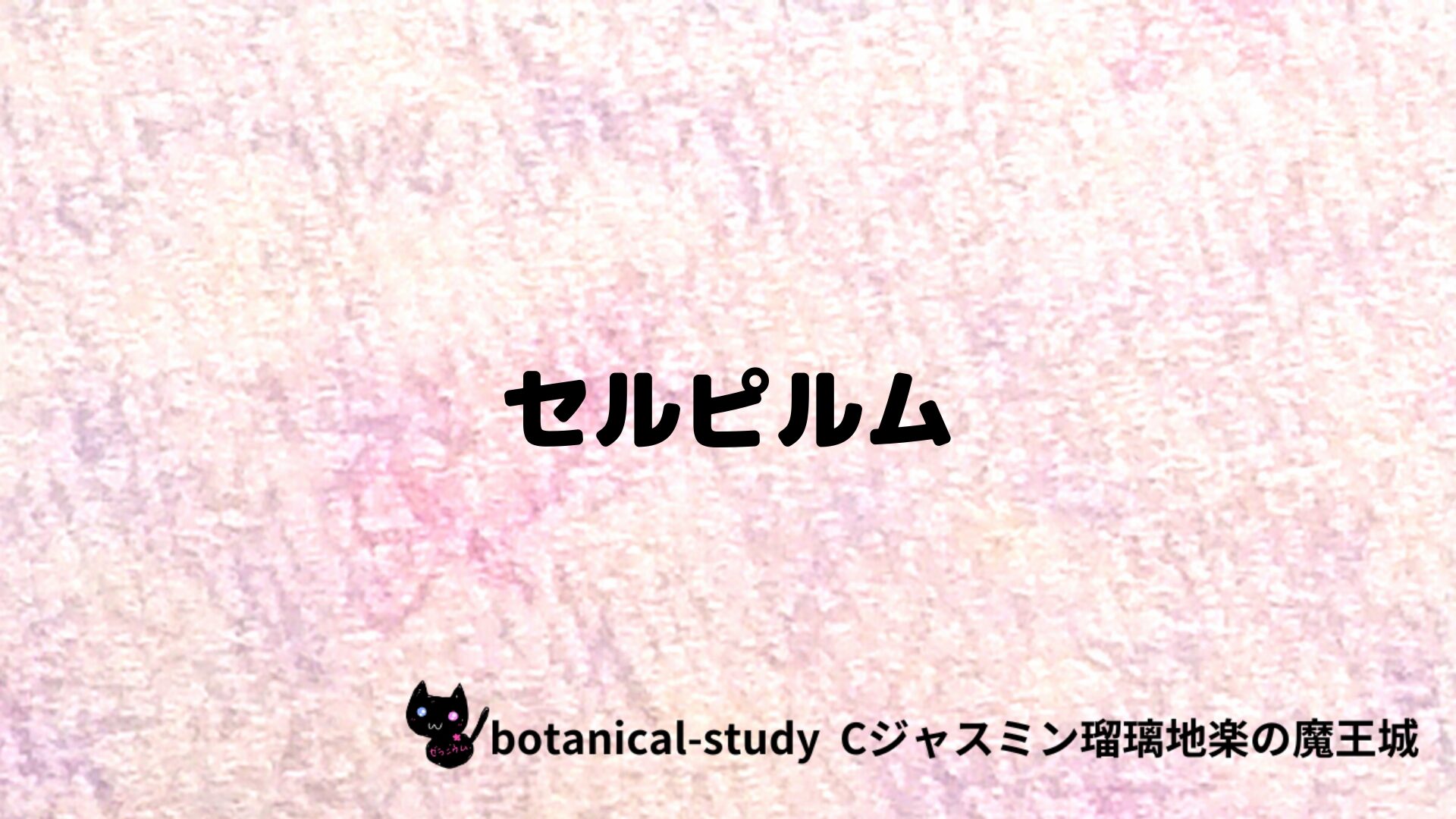 セルピルムのアロマハーブプチ辞典クイズ用アイキャッチ＠botanical-study/ハーブ