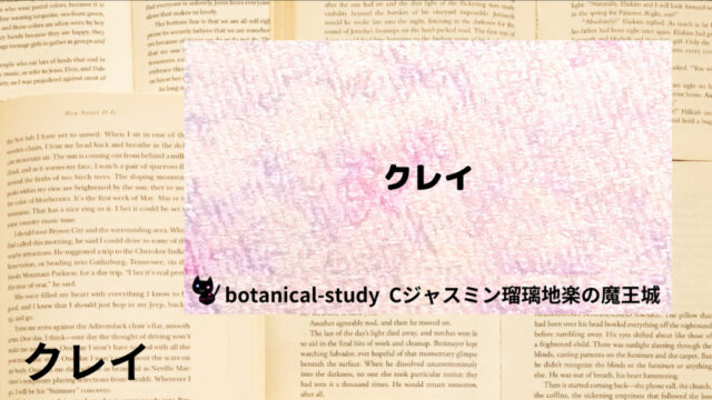 クレイ:プチ辞典