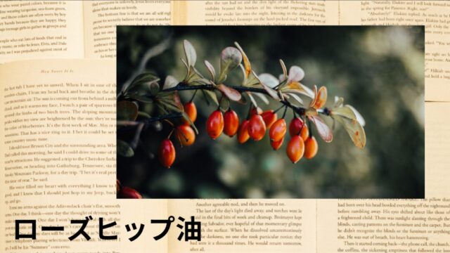 ローズヒップ油：プチ辞典