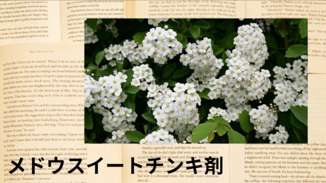 メドウスイートチンキ剤:プチ辞典