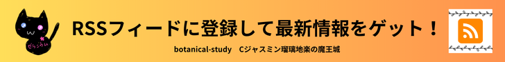 RSSフィードに登録して最新情報をゲット