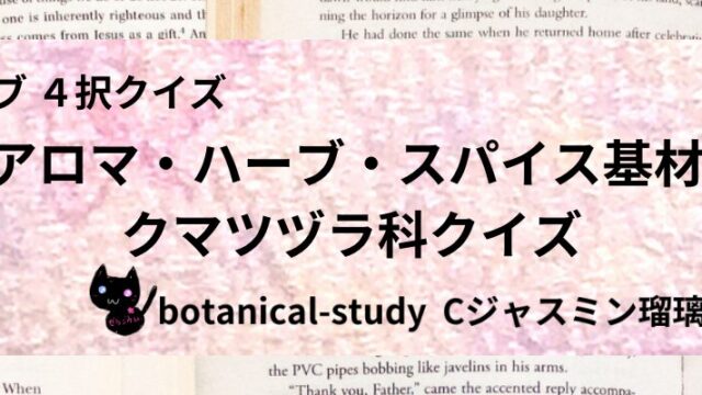 kumatsuzura-family-aroma-herb-spice-base-category-botanical-study