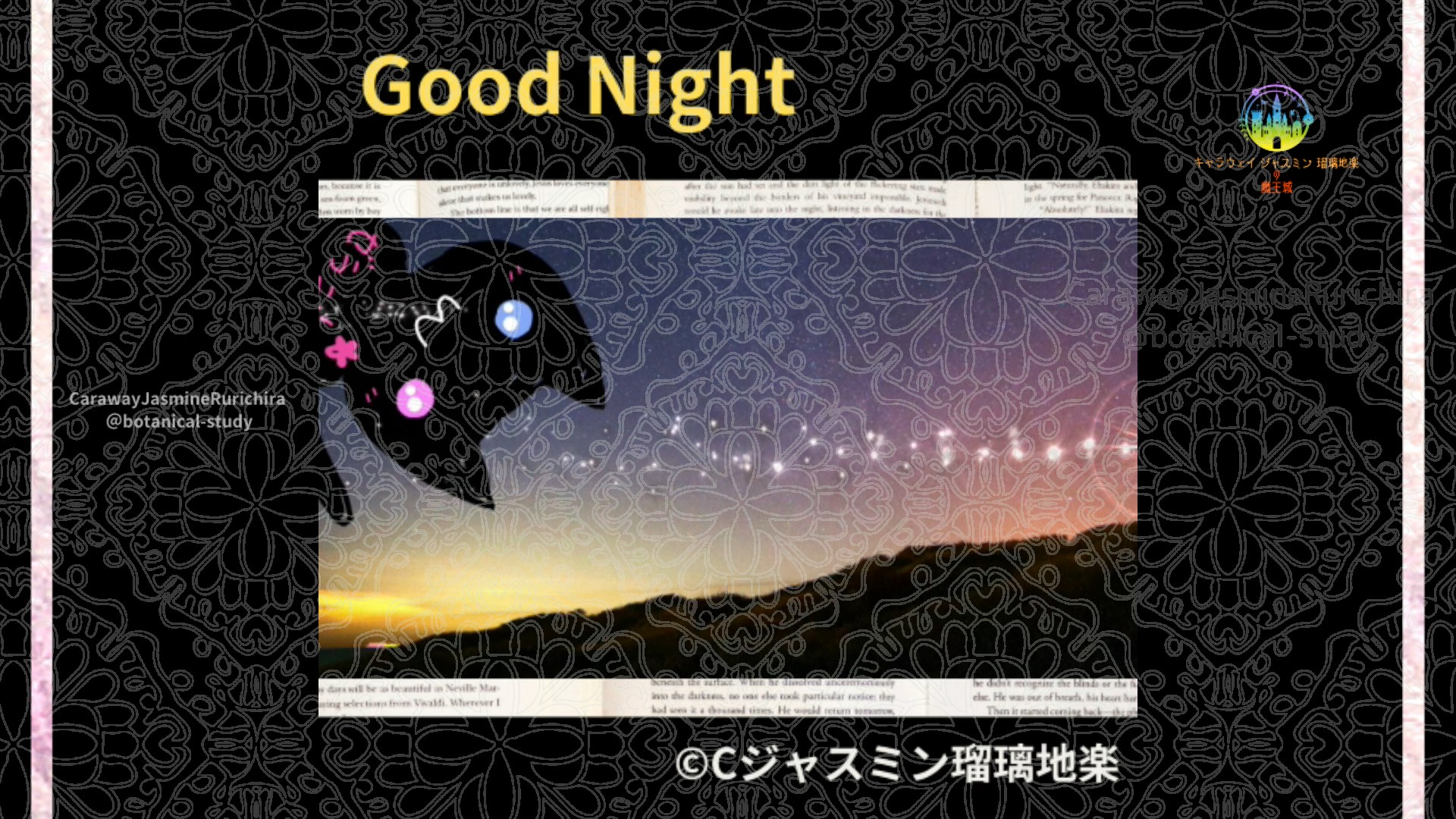 おやすみYE1 003＠botanical-study