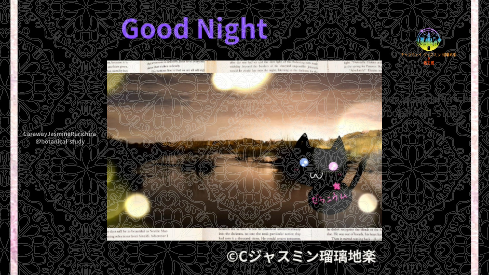 おやすみPU1 002＠botanical-study