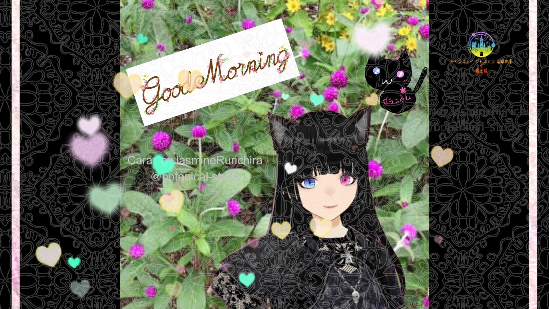 「センニチコウ」とCジャスミン瑠璃地楽の今日の誕生花B-9月22日＠botanical-study