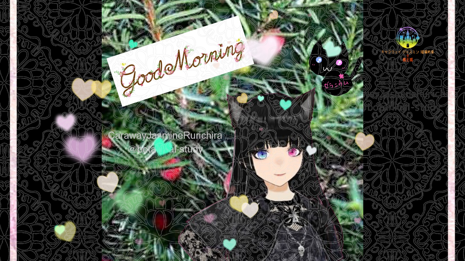 「イチイ」とCジャスミン瑠璃地楽の今日の誕生花B-9月23日＠botanical-study