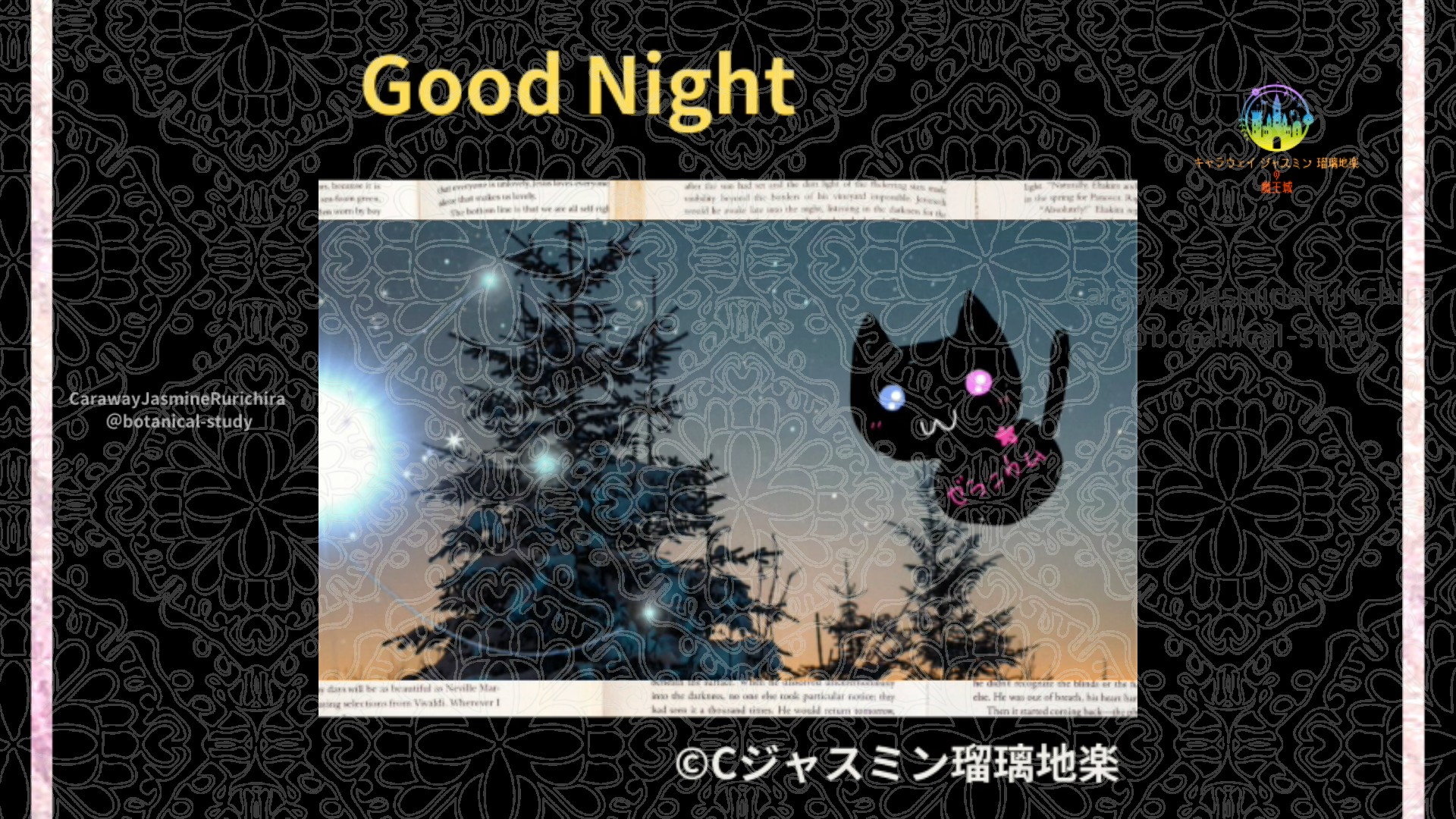 おやすみYE1 008＠botanical-study