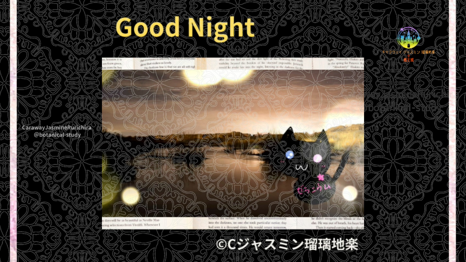 おやすみYE1 002＠botanical-study