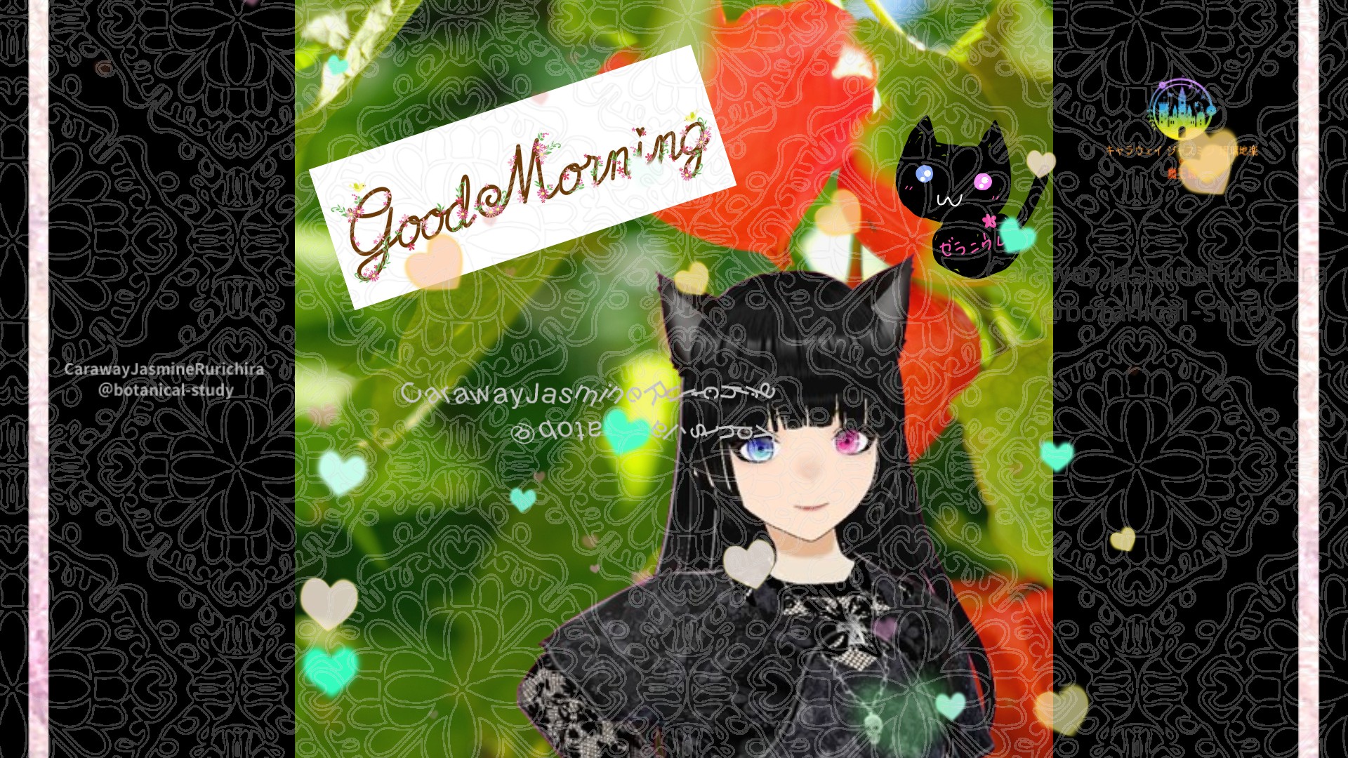 「ホオズキ」とCジャスミン瑠璃地楽の今日の誕生花B-12月29日＠botanical-study