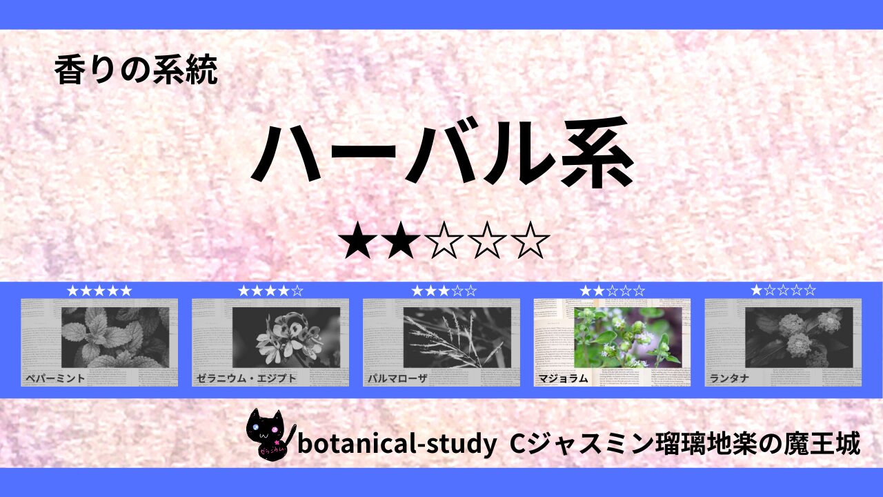 herbal-essential-oils-2-list‐botanical-study