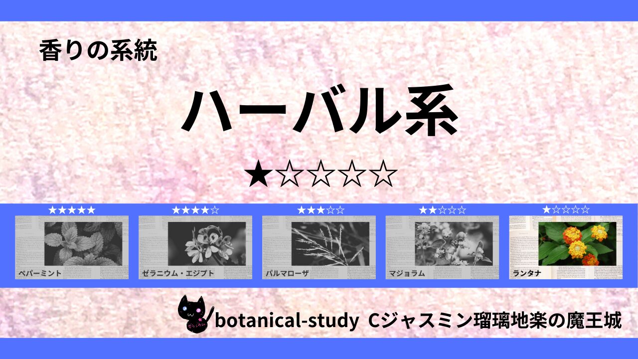 herbal-essential-oils-1-list‐botanical-study