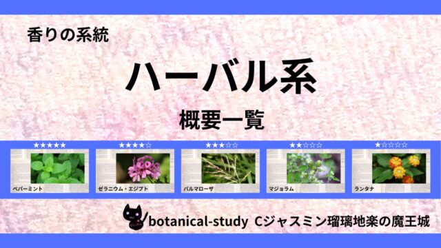 herbal-essential-oils-list‐botanical-study