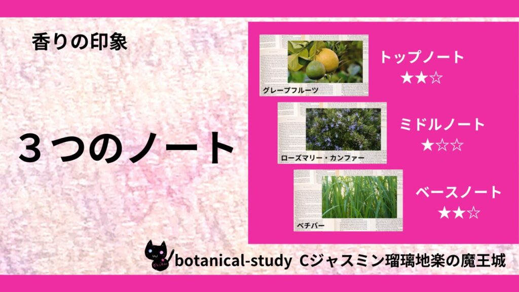 aroma-volatility-and-note-classification-list‐botanical-study