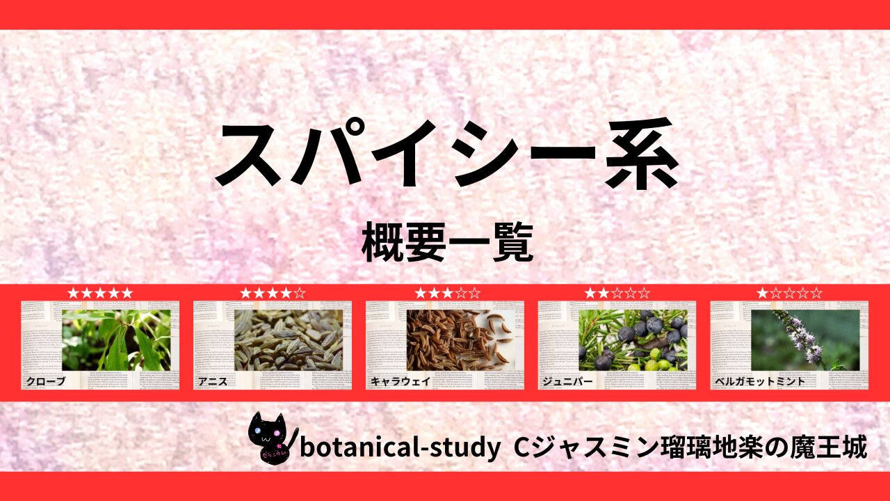 spicy-essential-oils-list‐botanical-study