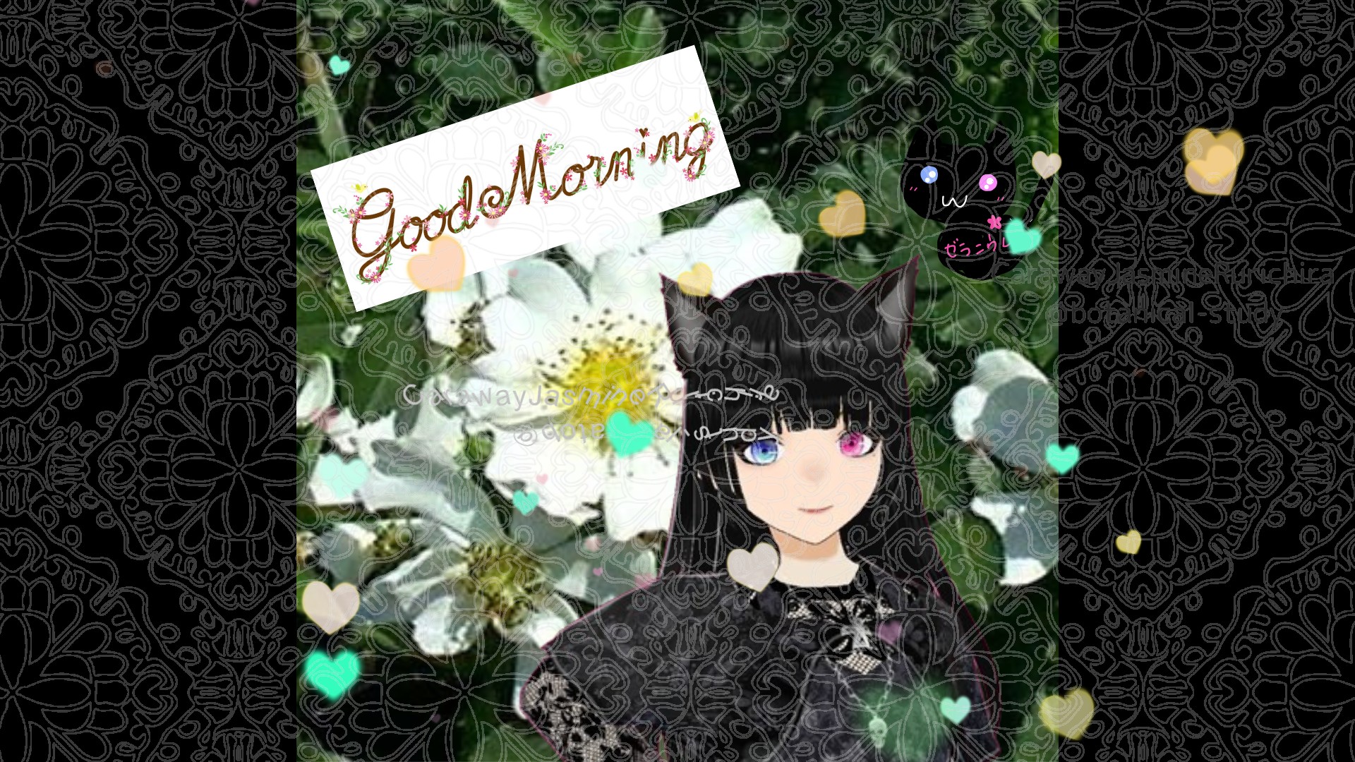 「ノイバラ」とCジャスミン瑠璃地楽の今日の誕生花B-1月15日＠botanical-study