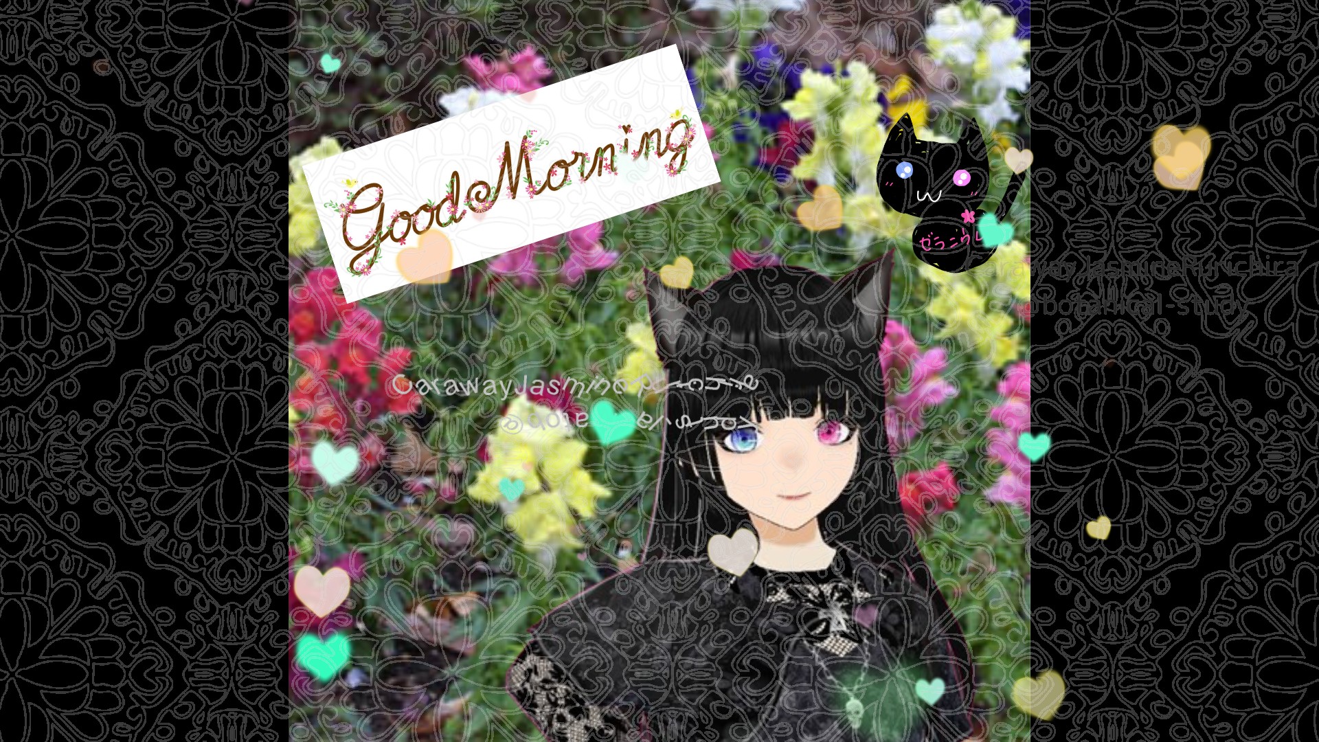 「キンギョソウ」とCジャスミン瑠璃地楽の今日の誕生花B-1月16日＠botanical-study