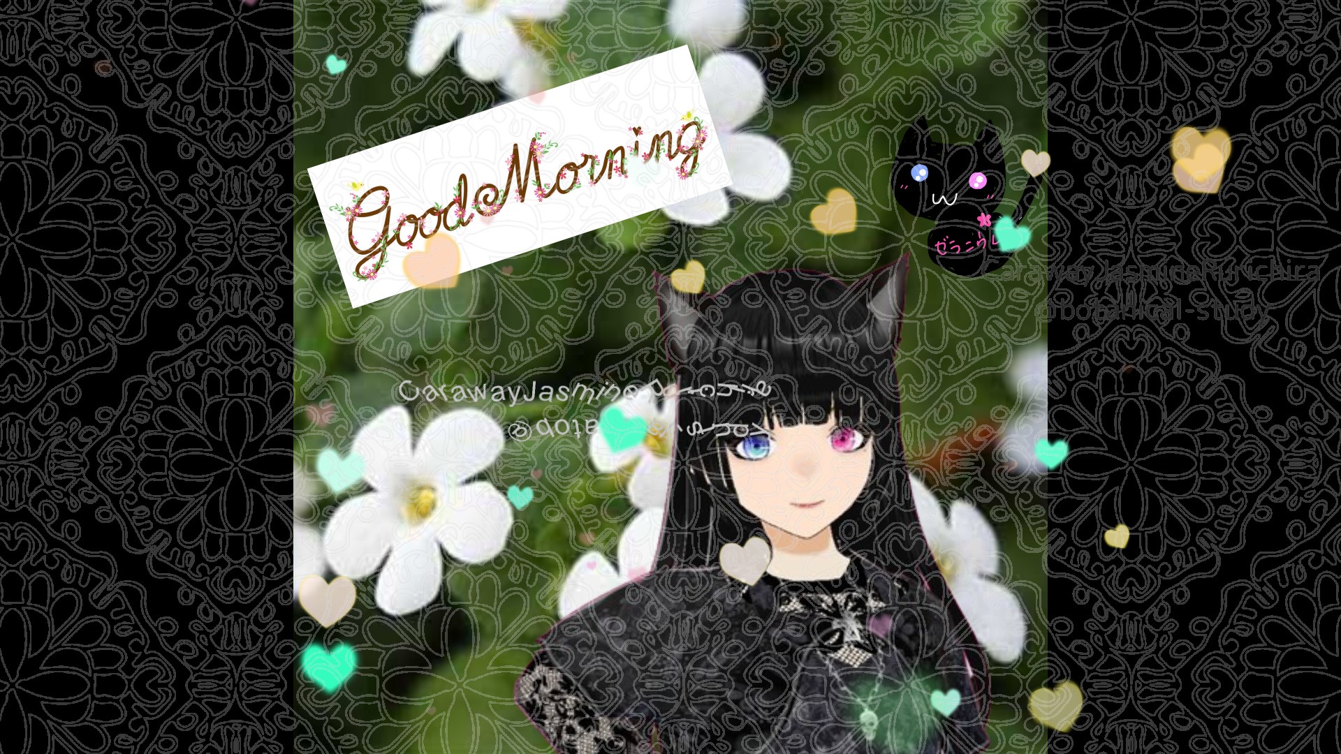 「スノーフレーク」とCジャスミン瑠璃地楽の今日の誕生花B-1月23日＠botanical-study