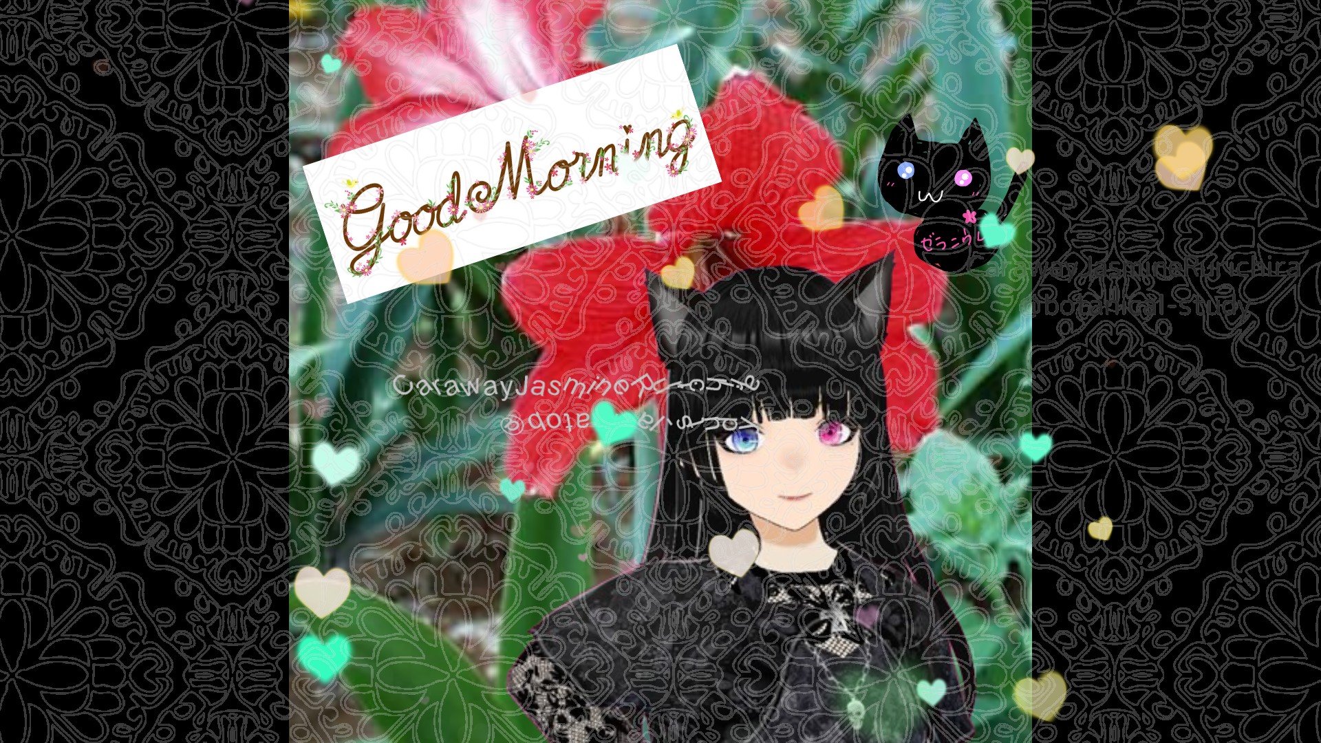 「アマリリス」とCジャスミン瑠璃地楽の今日の誕生花B-1月26日＠botanical-study