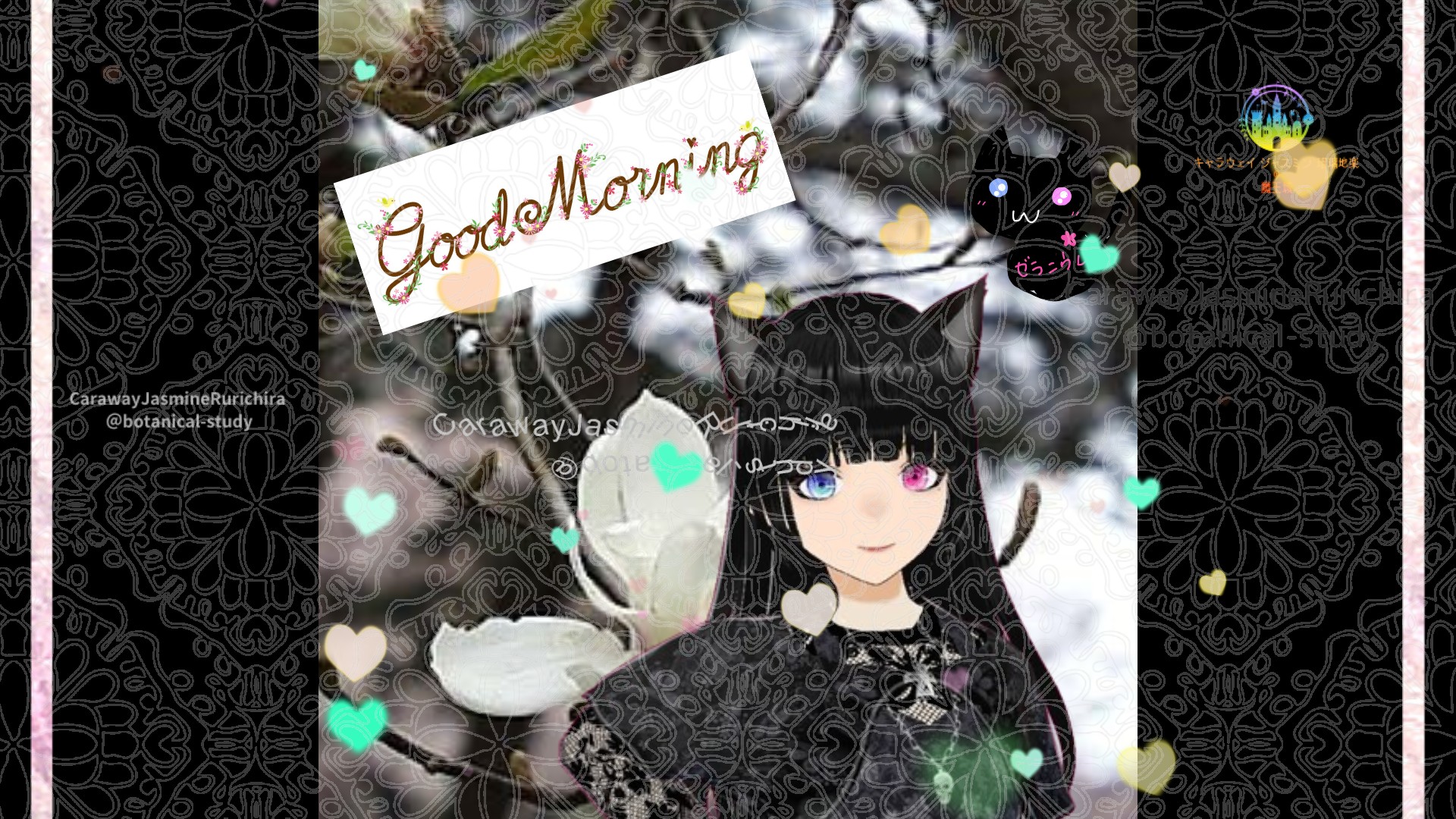 「コブシ」とCジャスミン瑠璃地楽の今日の誕生花B-2月23日＠botanical-study